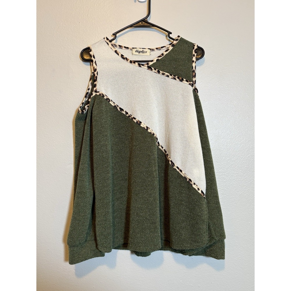 Haptics By Holly Harper Cold Shoulder Top L Boho Earthy Cottagecore Boutique